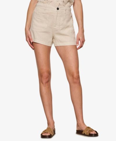 Льняные шорты Sanctuary Women's Pull-On Marine