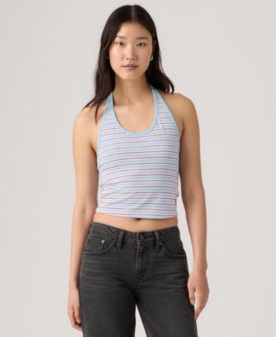 Кроп-топ Levi's Women's Ella Striped Halter