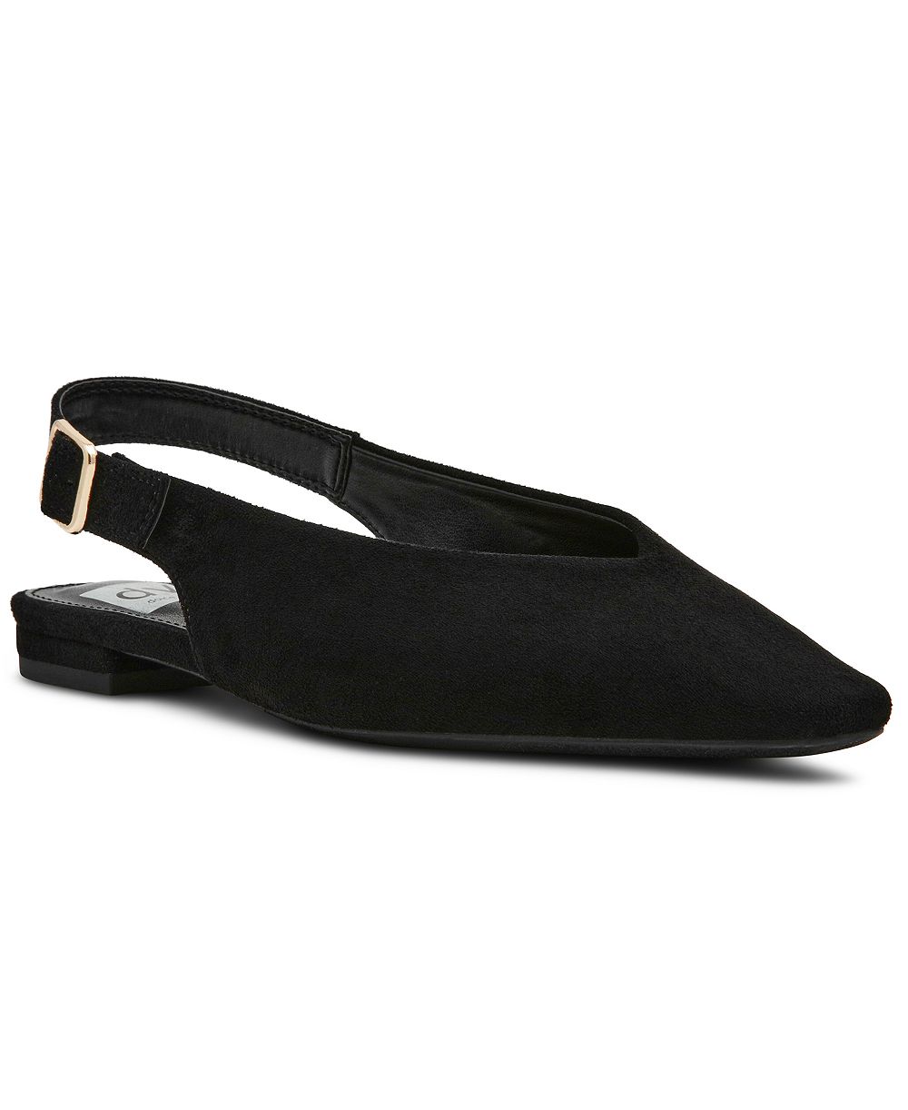 DV Dolce Vita Women's Renada Snip Toe Slingback Flats