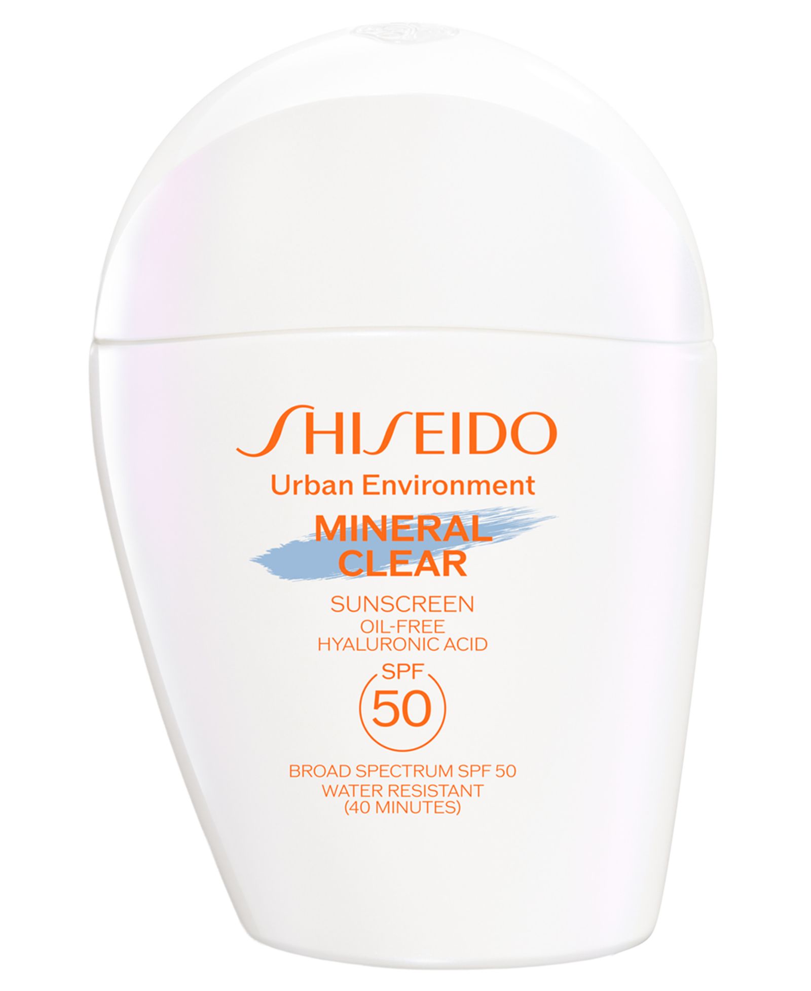 Shiseido Urban Environment Mineral Clear Sunscreen SPF 50, 1.6 oz.