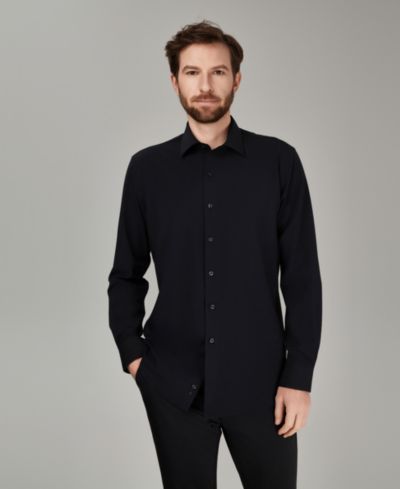 Alfani Men's Spread Collar Performance Solid Dress Shirt, Macy's Exclusive