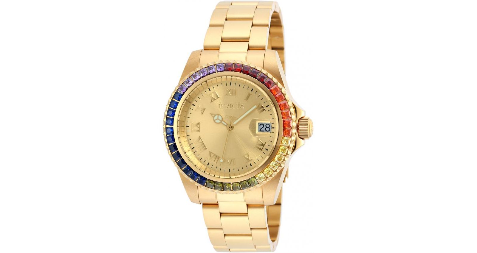 Invicta Men's 20022 Angel Quartz 3 Hand Dial Watch