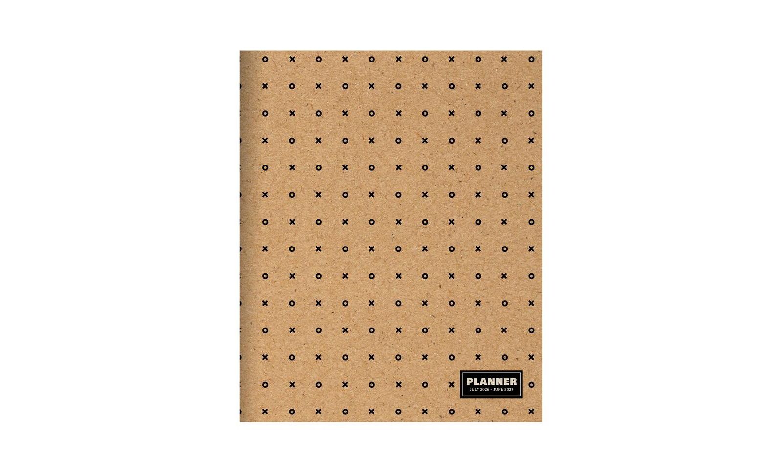 TF Publishing Paper Goods July 2026 - June 2027 Kraft Dot Medium Monthly Planner