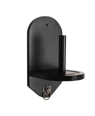 GSE Games & Sports Expert Wall Mounted Wood Cone Chalk Holder, Pool Table Cone Chalk Holder, Billiard Accessories