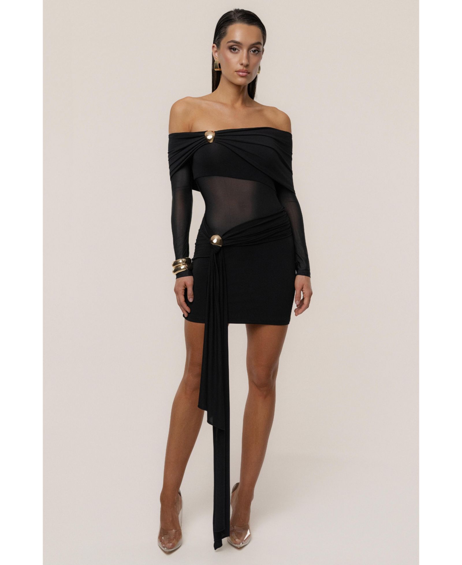 JLUXLABEL Women's Glow State Drape Dress