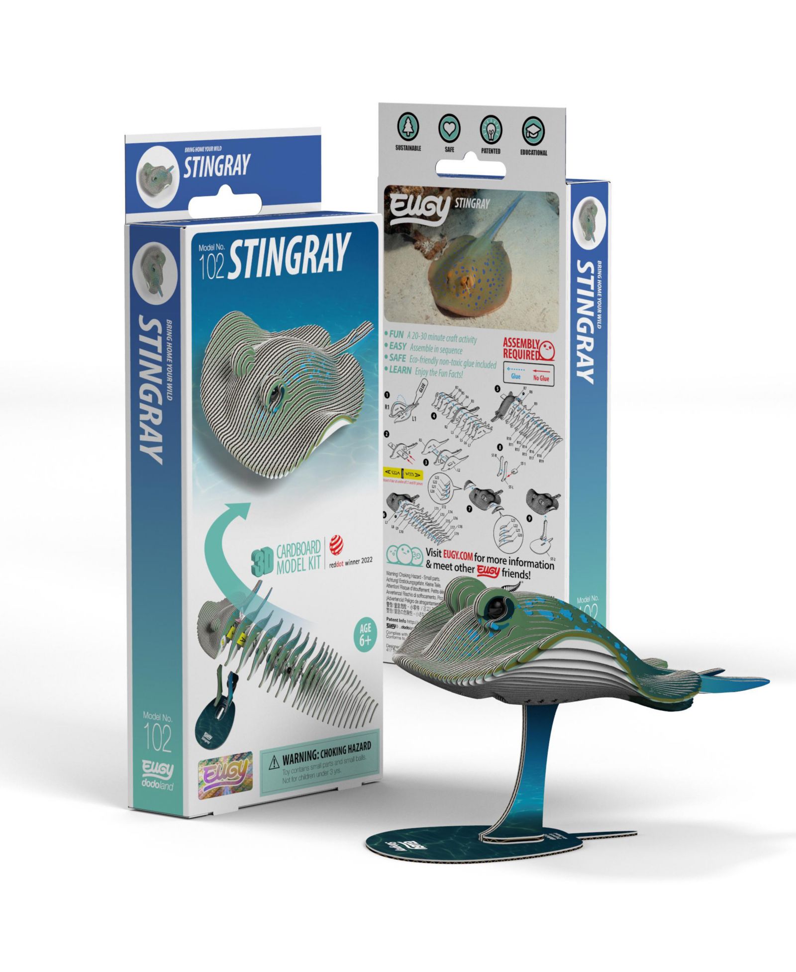 3D-пазл Eugy Stingray