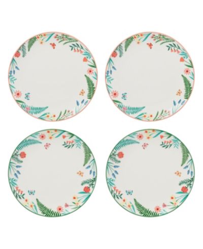 Oneida Accent тарелки First Blooms, набор 4 шт.