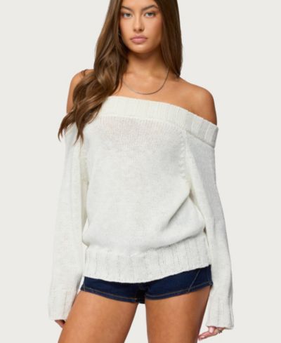 Женский джемпер Edikted Womens Noemi Off Shoulder