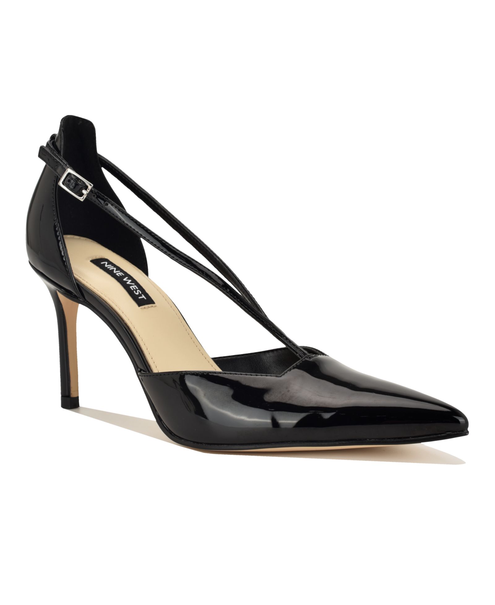 Nine West Women's Collae Strappy Two-Piece Stiletto Pumps