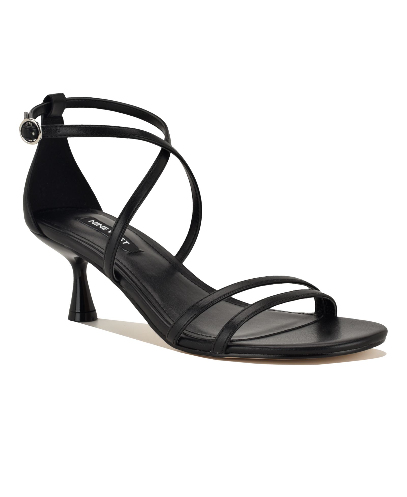 Женские сандалии Nine West Jettie Strappy Kitten Heel Dress
