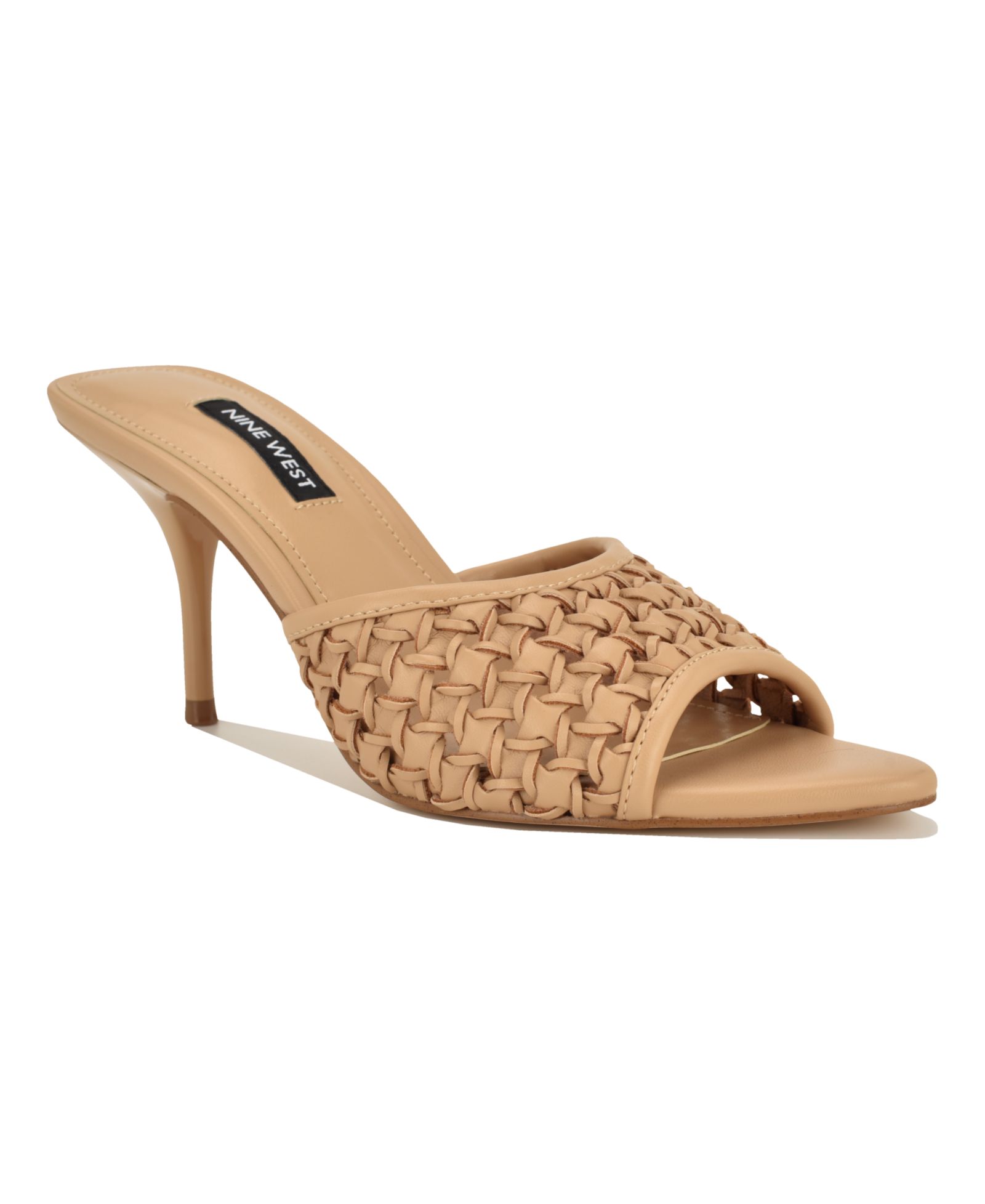 Женские босоножки Nine West Kirela Woven Slip-On Stiletto