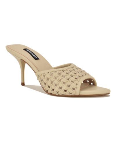 Женские босоножки Nine West Kirela Woven Slip-On Stiletto