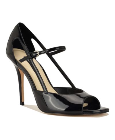 Nine West Women's Perela Strappy Peep Toe Stiletto Pumps