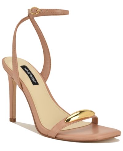 Nine West Women's Props Ornamented Strappy High Stiletto Sandals