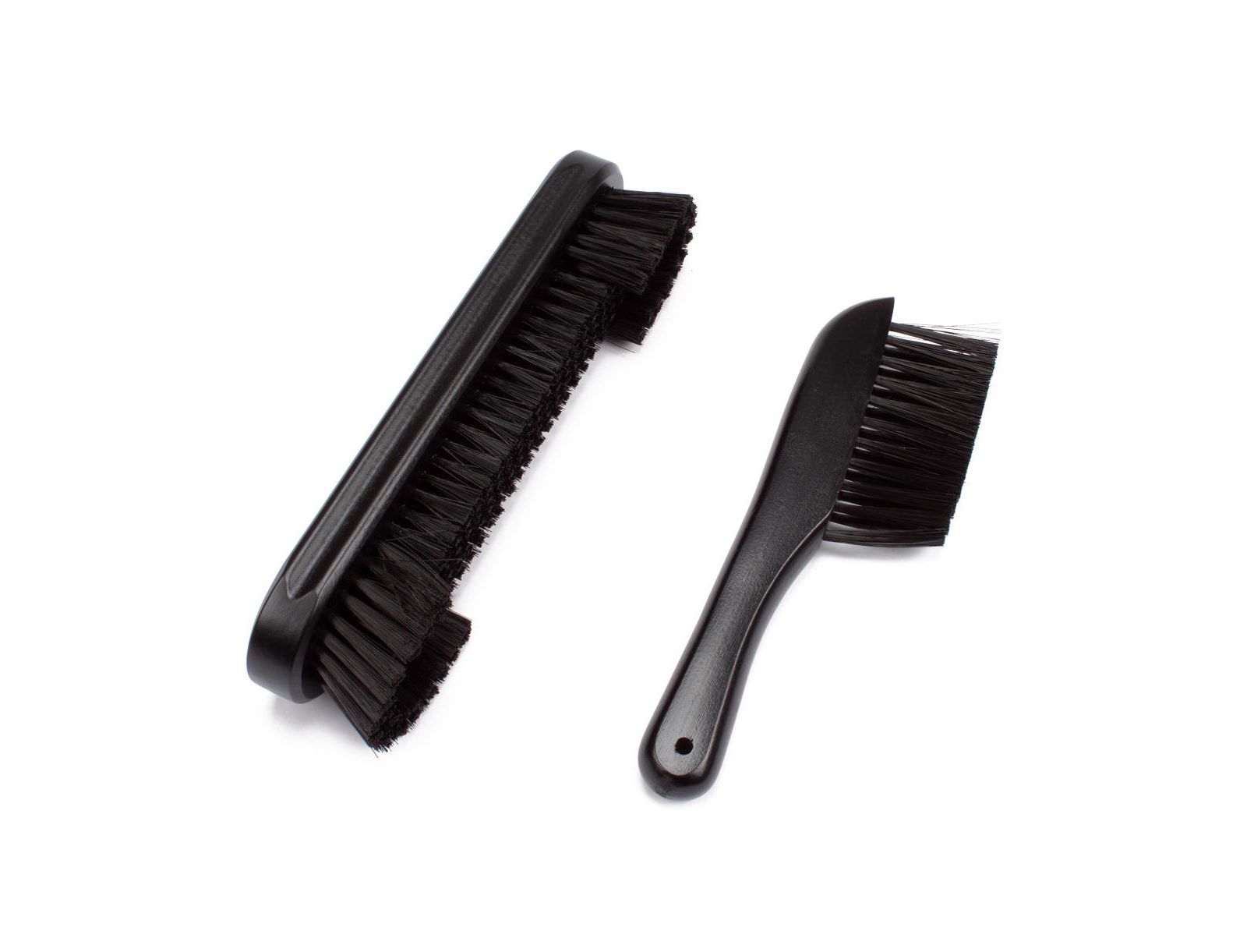 GSE Games & Sports Expert 2-Piece Solid Wood Billiard Pool Table Brush and Rail Brush Set, Pool Table Accessories