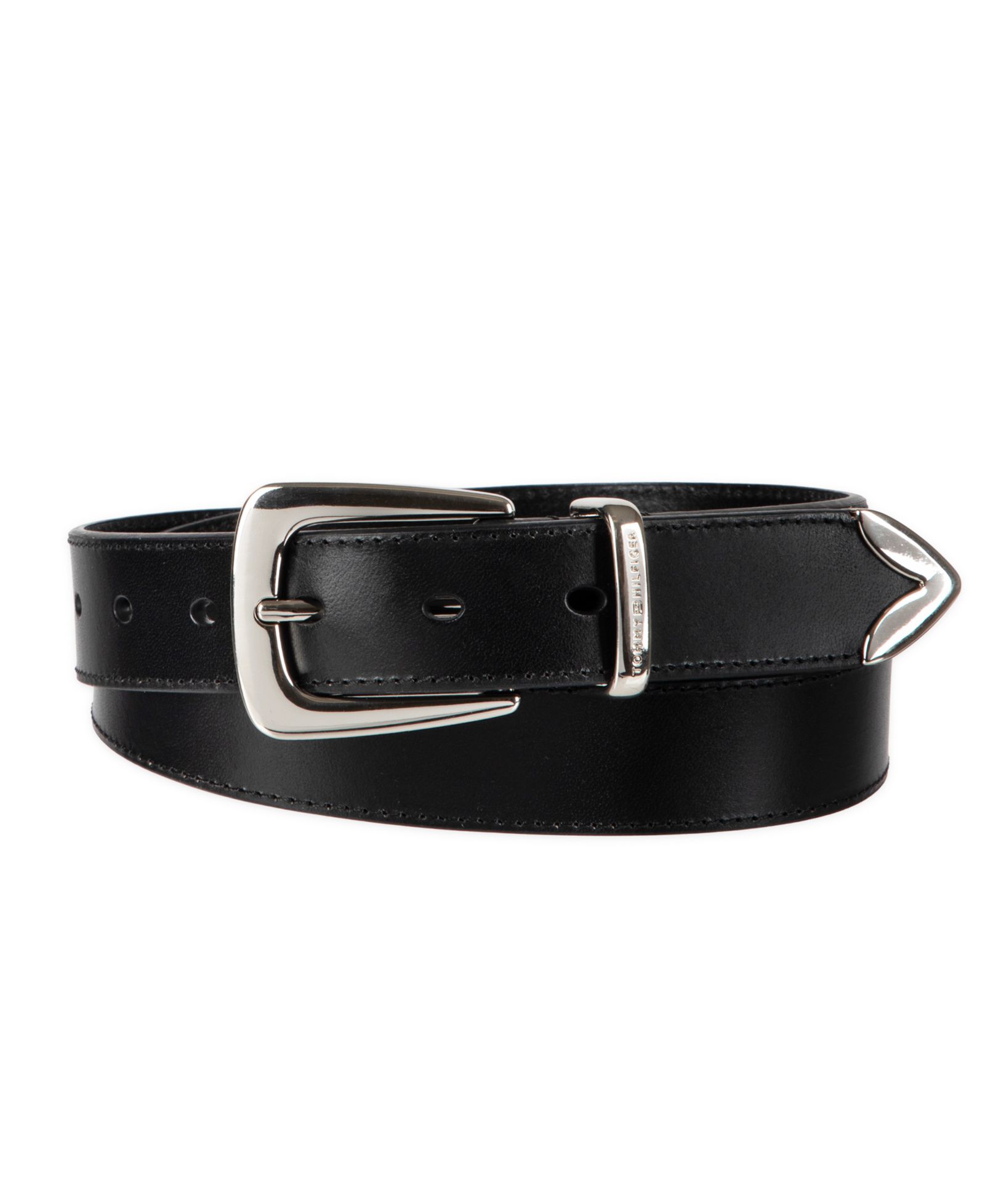 Tommy Hilfiger Women's Modern Casual Western Leather Belt