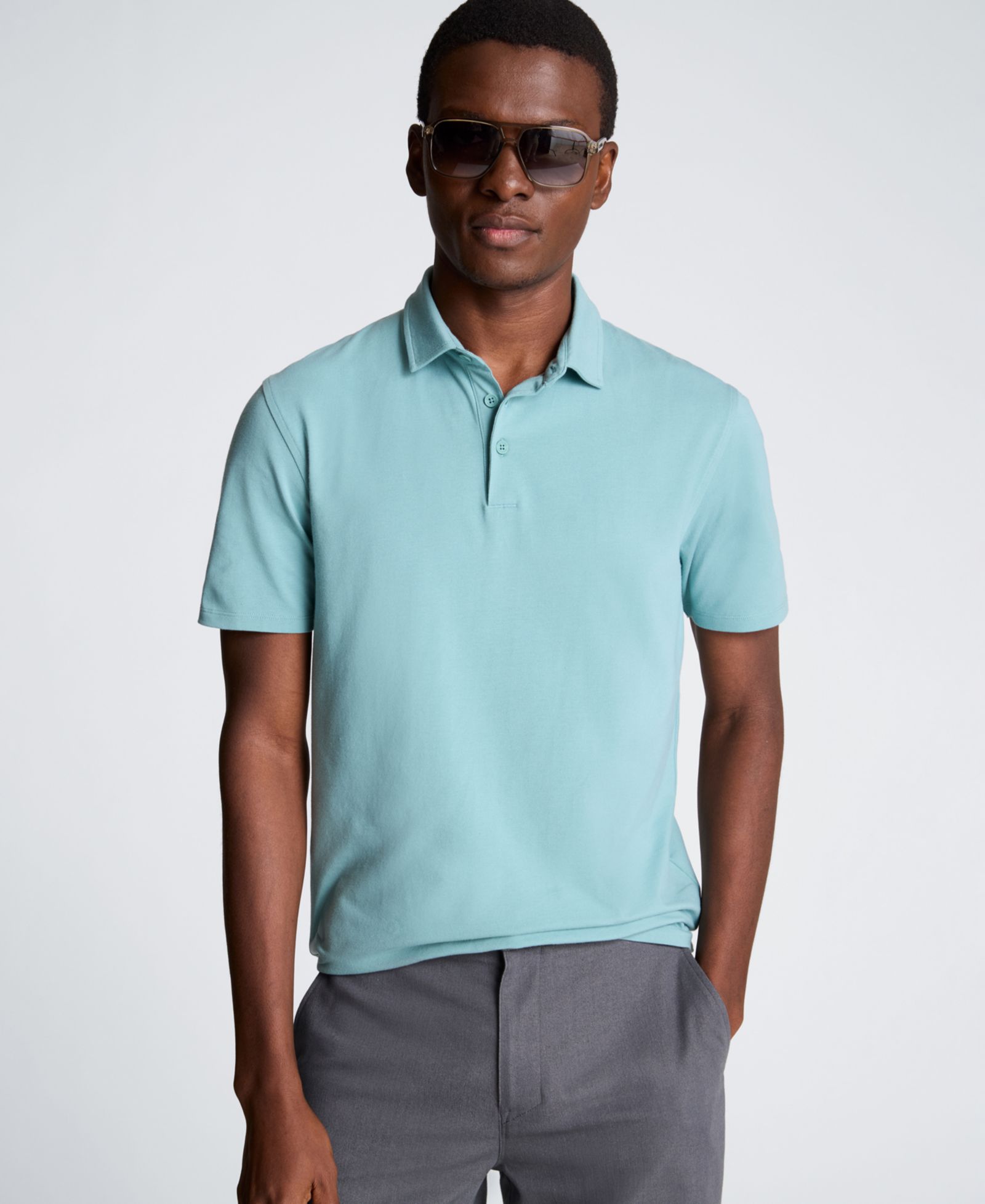 Мужская поло Kenneth Cole Slim-Fit Short-Sleeve