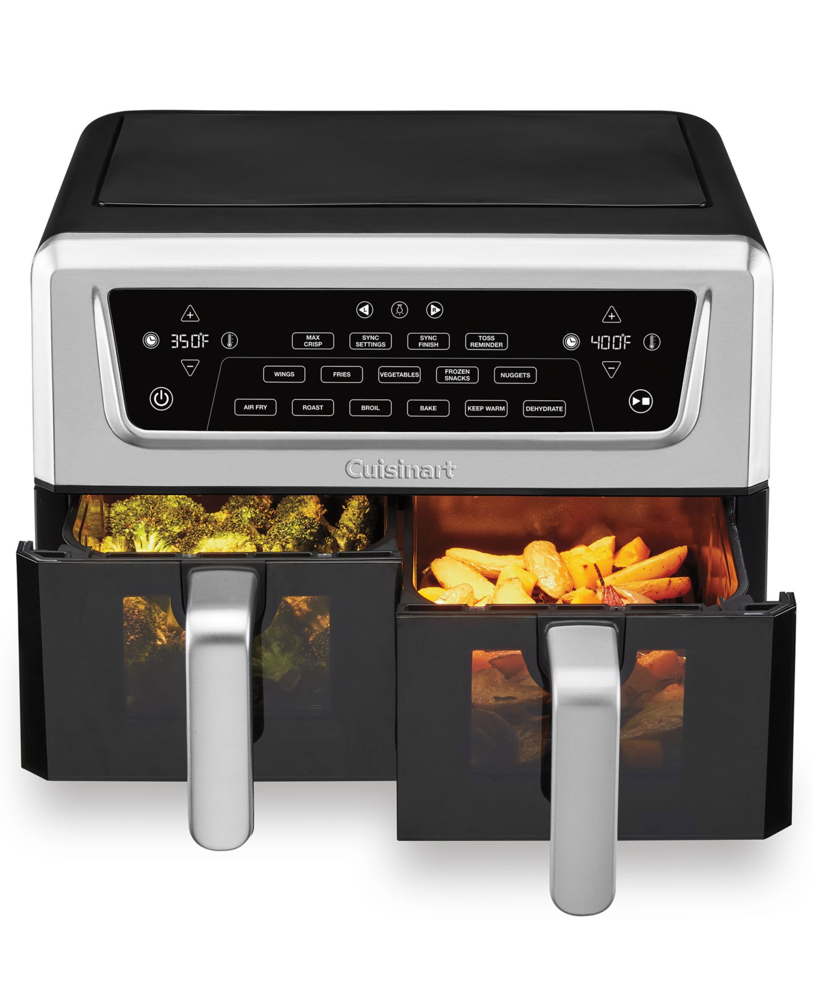 Аэрофритюрница Cuisinart Dual Zone Basket ADZ-112