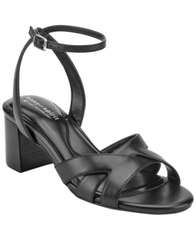 Женские нарядные сандалии Easy Spirit Delicia eFlex Leather Block Heel