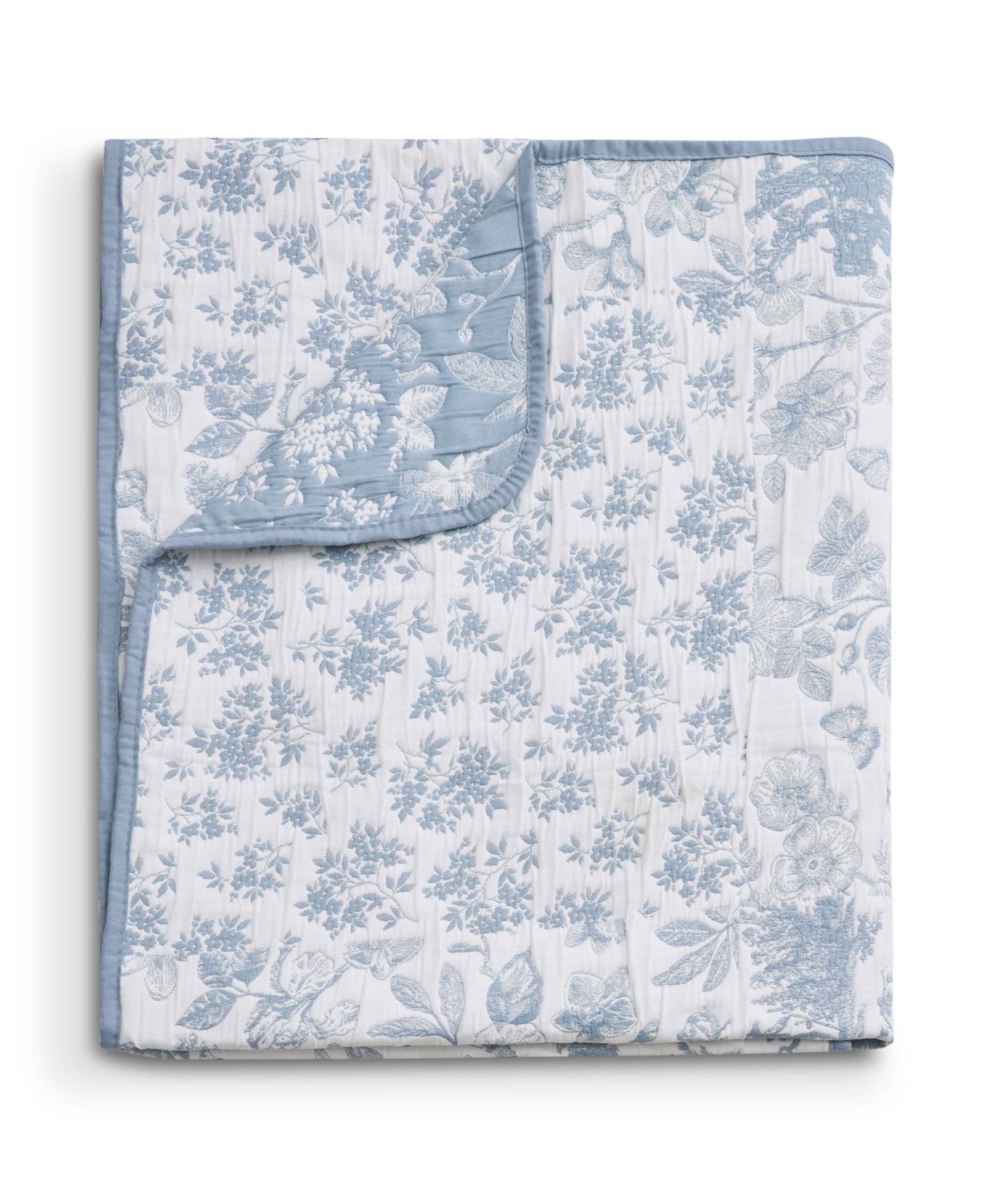 Декоративный плед Greenland Home Fashions Patchwork Toile Reversible Matelassé Throw 50" x 60"