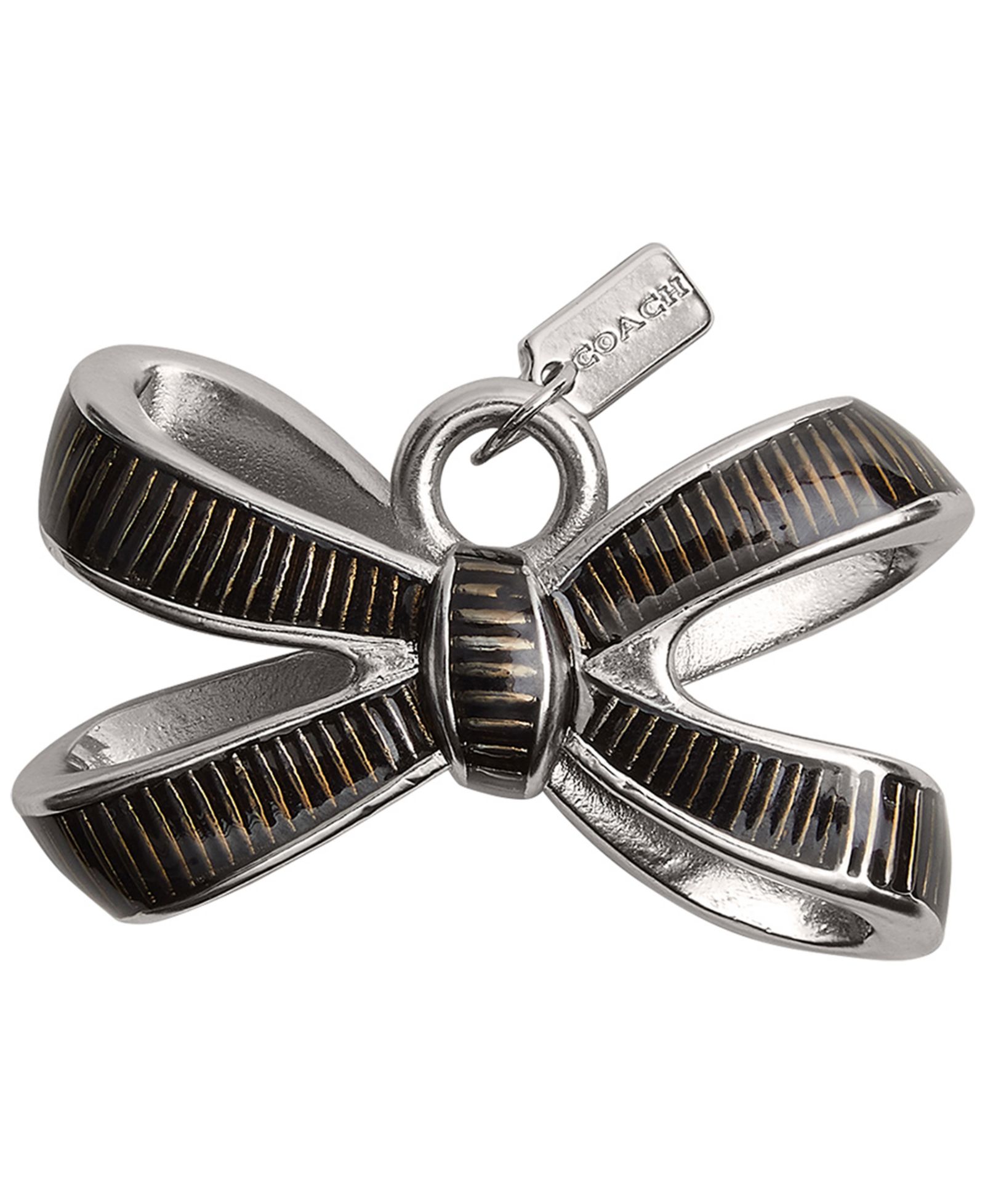 COACH Women's Bow Shoelace Charm