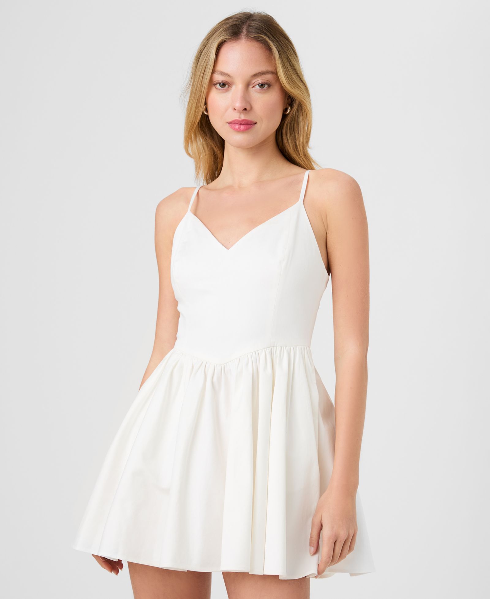Женское мини-платье French Connection Sleeveless V-Neck
