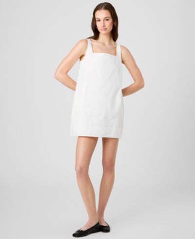 French Connection Women's Sleeveless Cotton Mini Dress