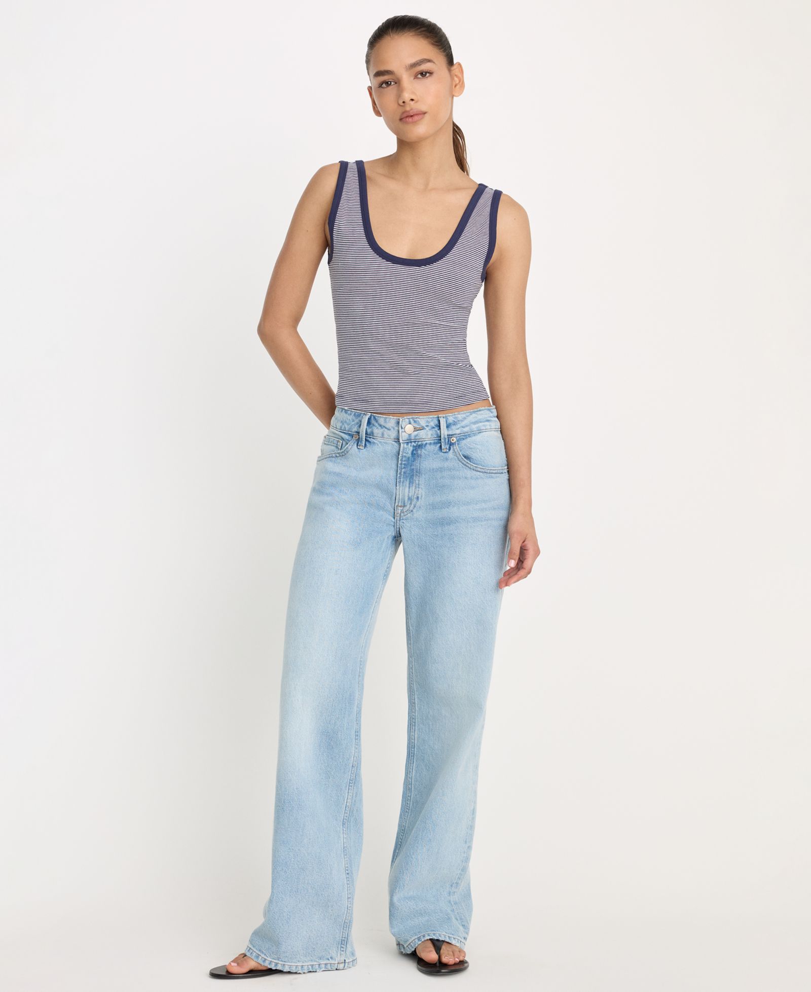 Good American Women's Vintage Low Loose Jeans