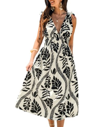 Пляжное платье Cupshe Women's Curious Soul Tropical Maxi