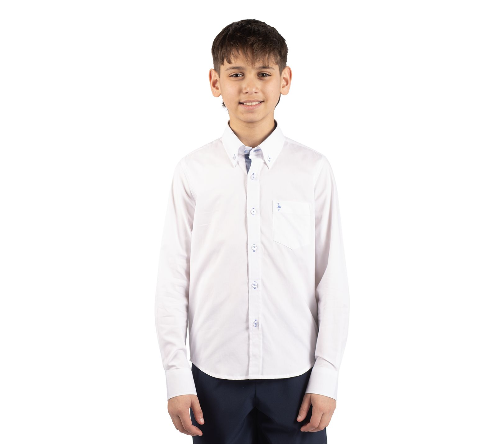 Мужская рубашка Tailorbyrd Big Boys Signature Oxford Long Sleeve