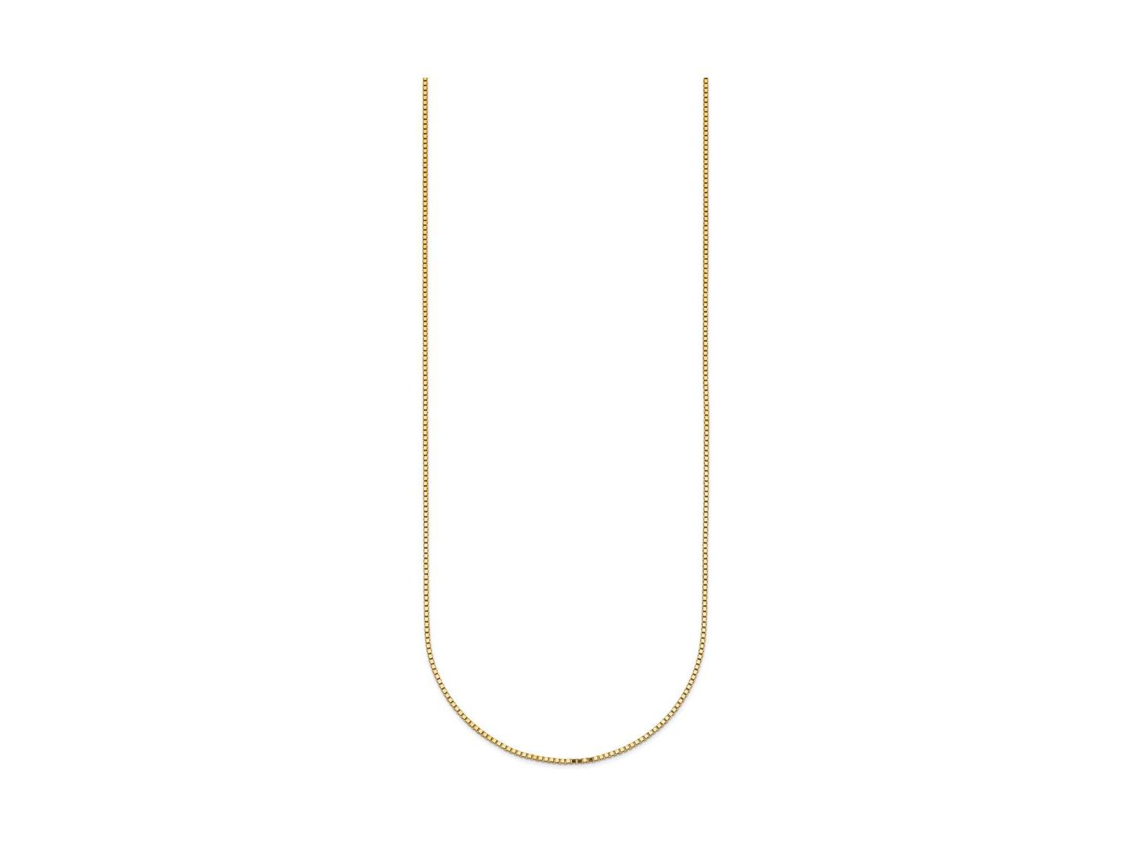 Классическая цепочка Curata Jewelry 18k Yellow Gold 0.6mm