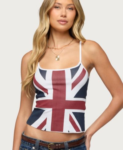 Edikted Женский топ-майка Uk Babe