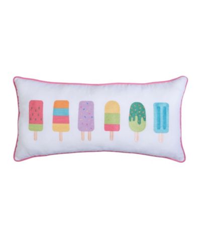 Декоративная подушка C&F Home Popsicles с вышивкой, 12" x 24