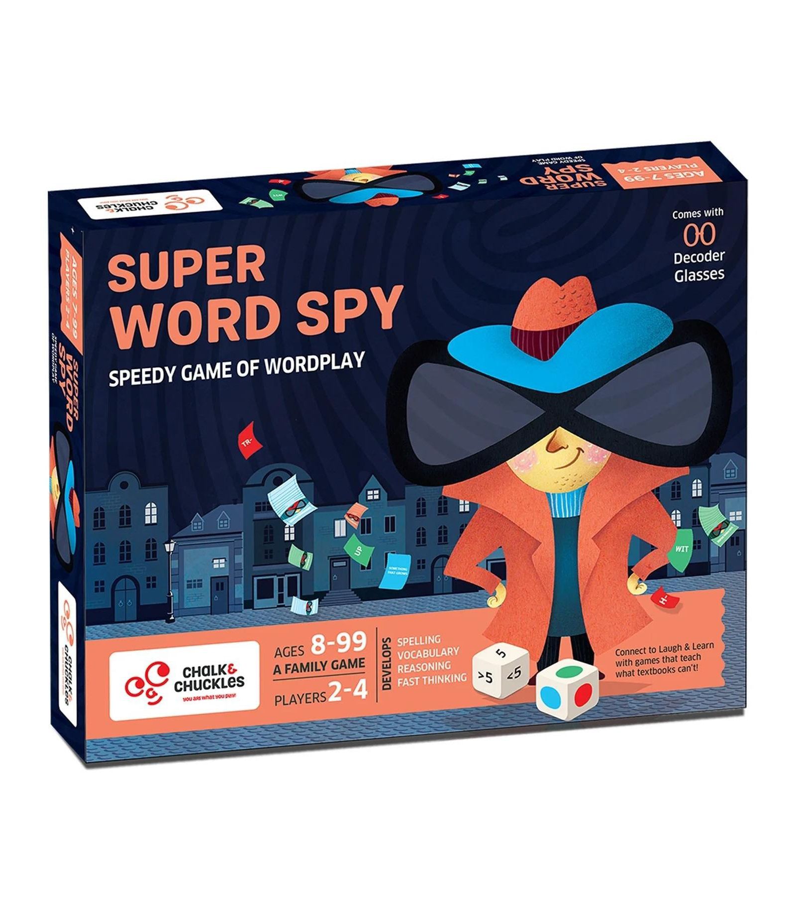 Игра Chalk & Chuckles - Super Word Spy