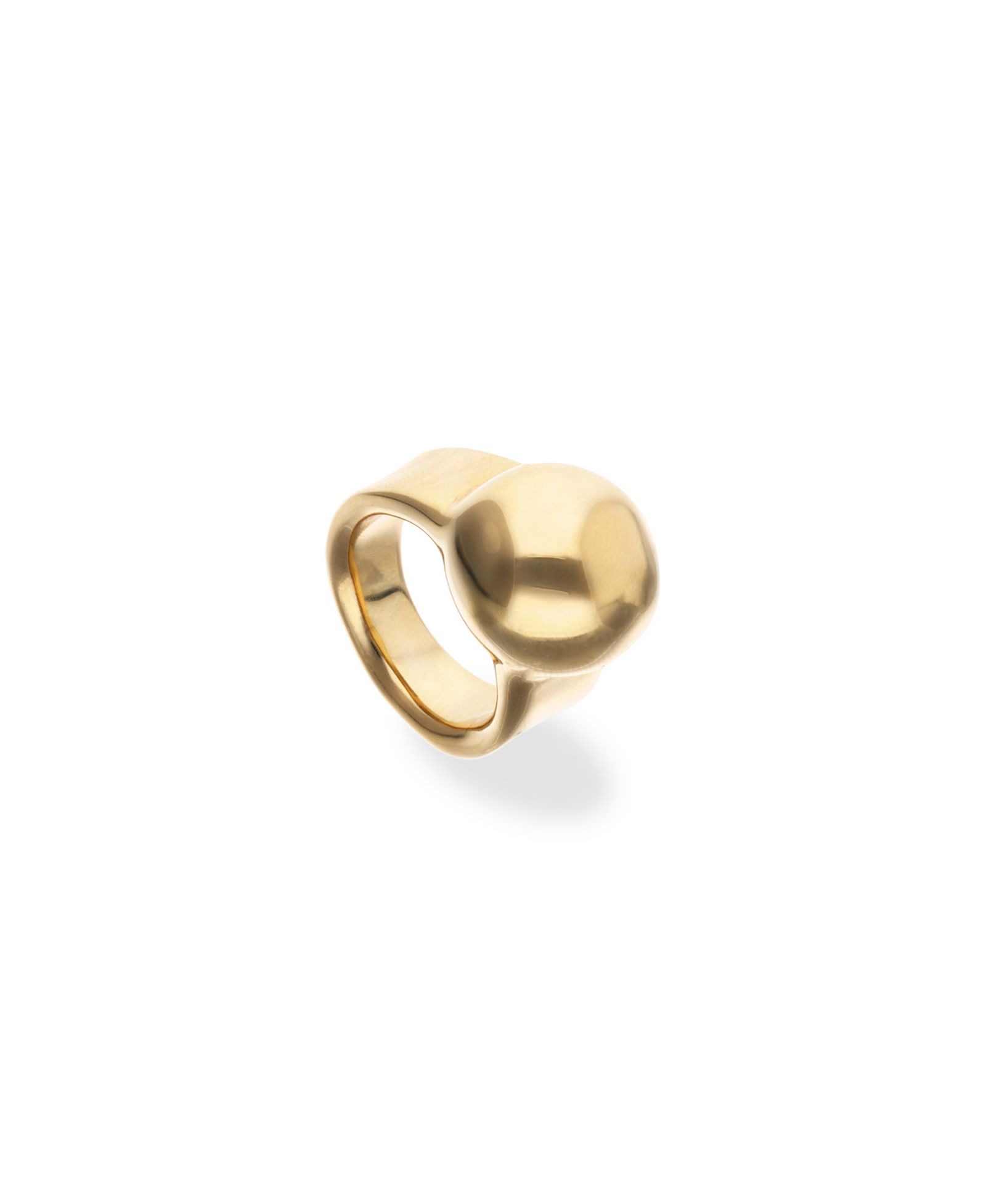 UNOde50 кольцо из золотого сплава 18k в форме шара