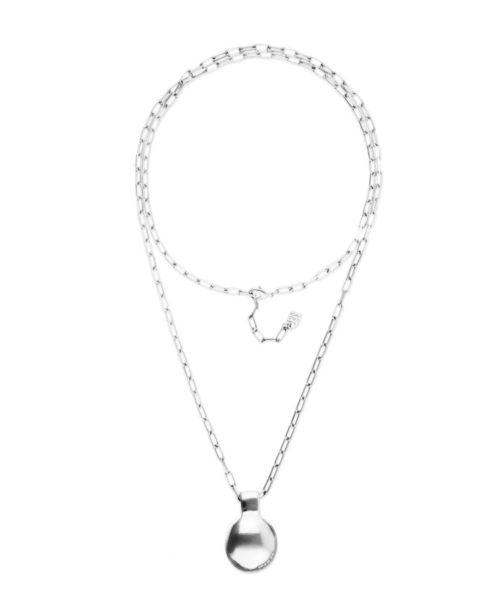 Длинное ожерелье UNOde50 из металлического сплава с позолотой 18k