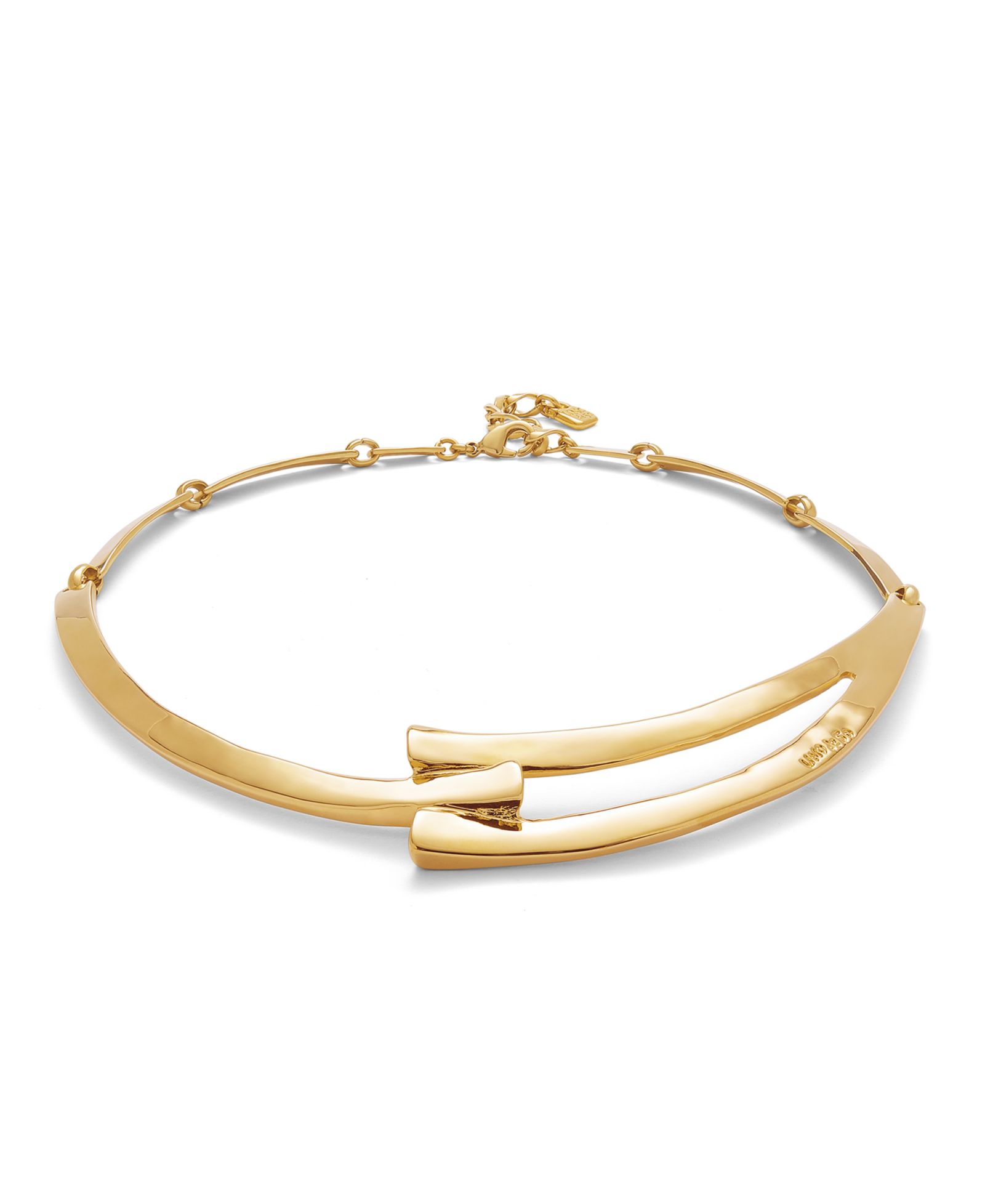 UNOde50 металлическое ожерелье Rigid Necklace