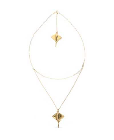 UNOde50 Double Short Chain Pendant Necklace