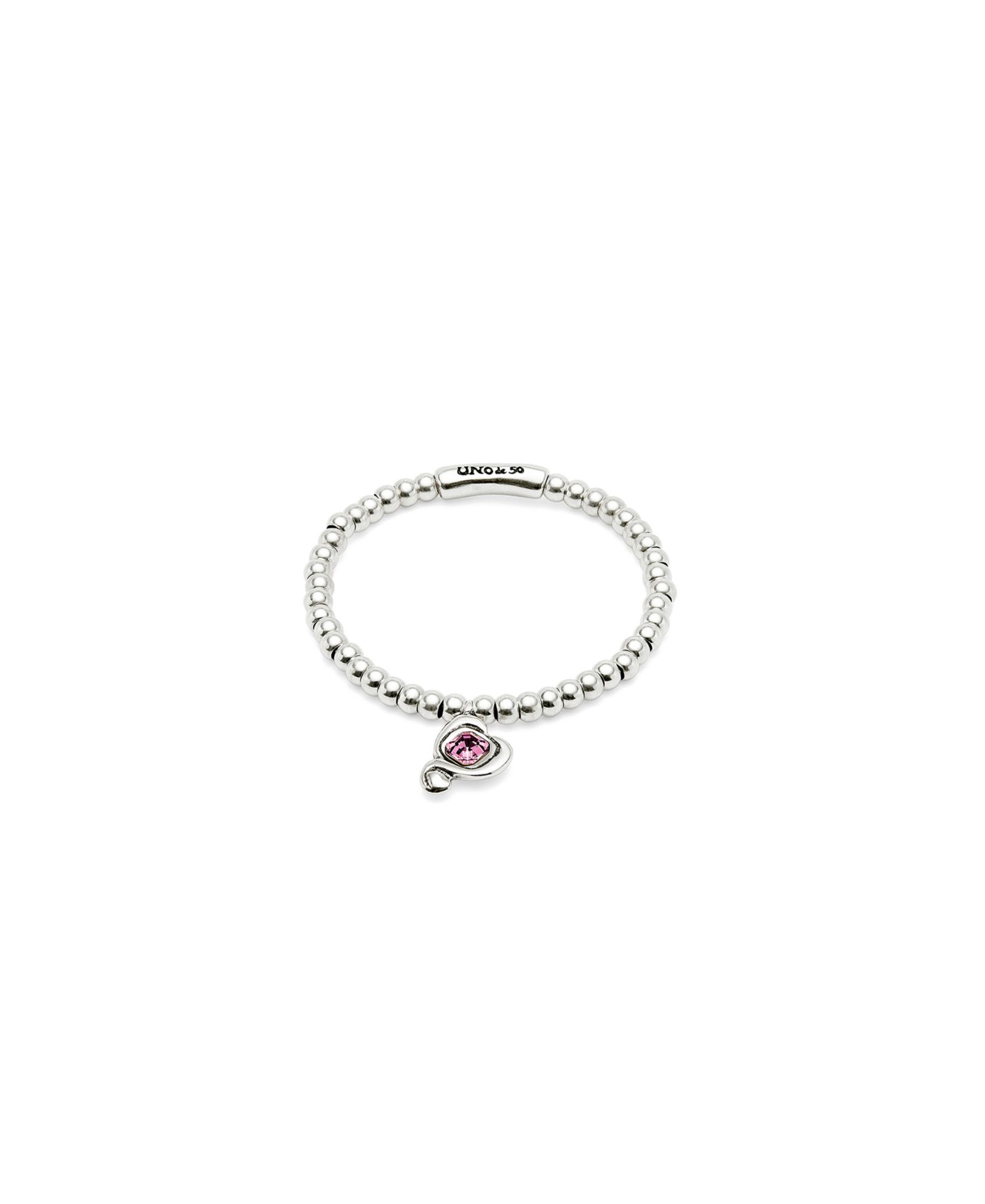 UNOde50 Браслет Pink Crystal Heart