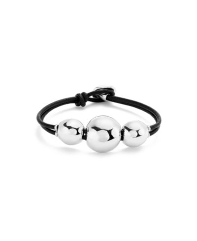 UNOde50 Three Large Leather Bracelet