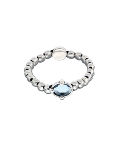 Эластичный браслет UNOde50 Blue Faceted Crystals
