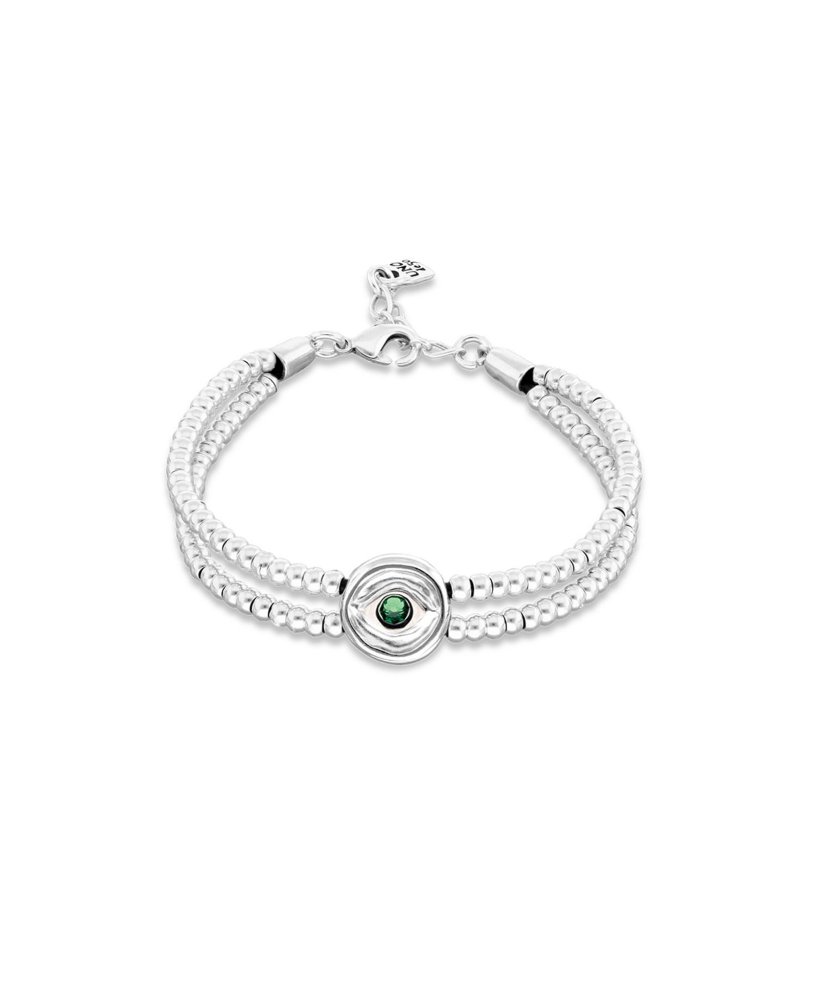Браслет UNOde50 Double Beaded Eye Hoop