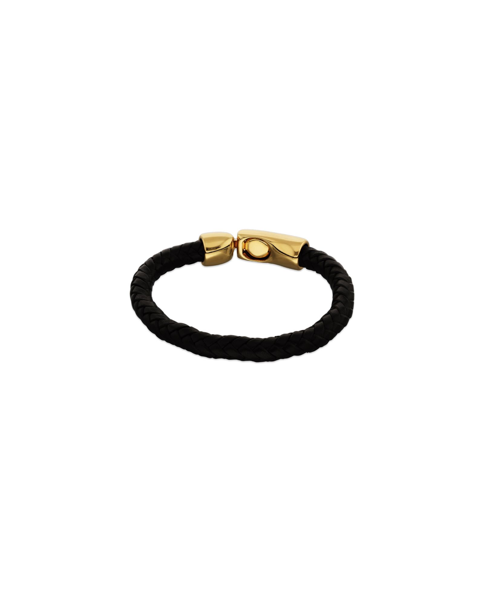 Браслет UNOde50 Black Braided Leather