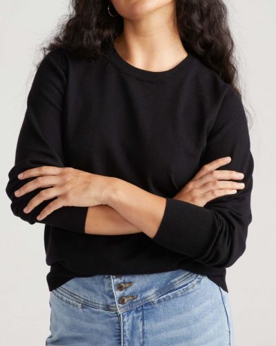 Universal Standard Plus Size Savvy Fine Knit Crew Sweater