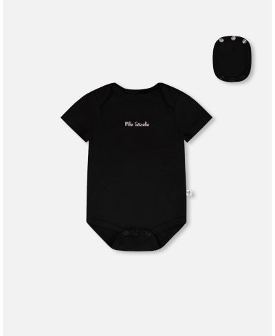 Deux par Deux Baby Girls Evolutive Cotton Jersey Onesie