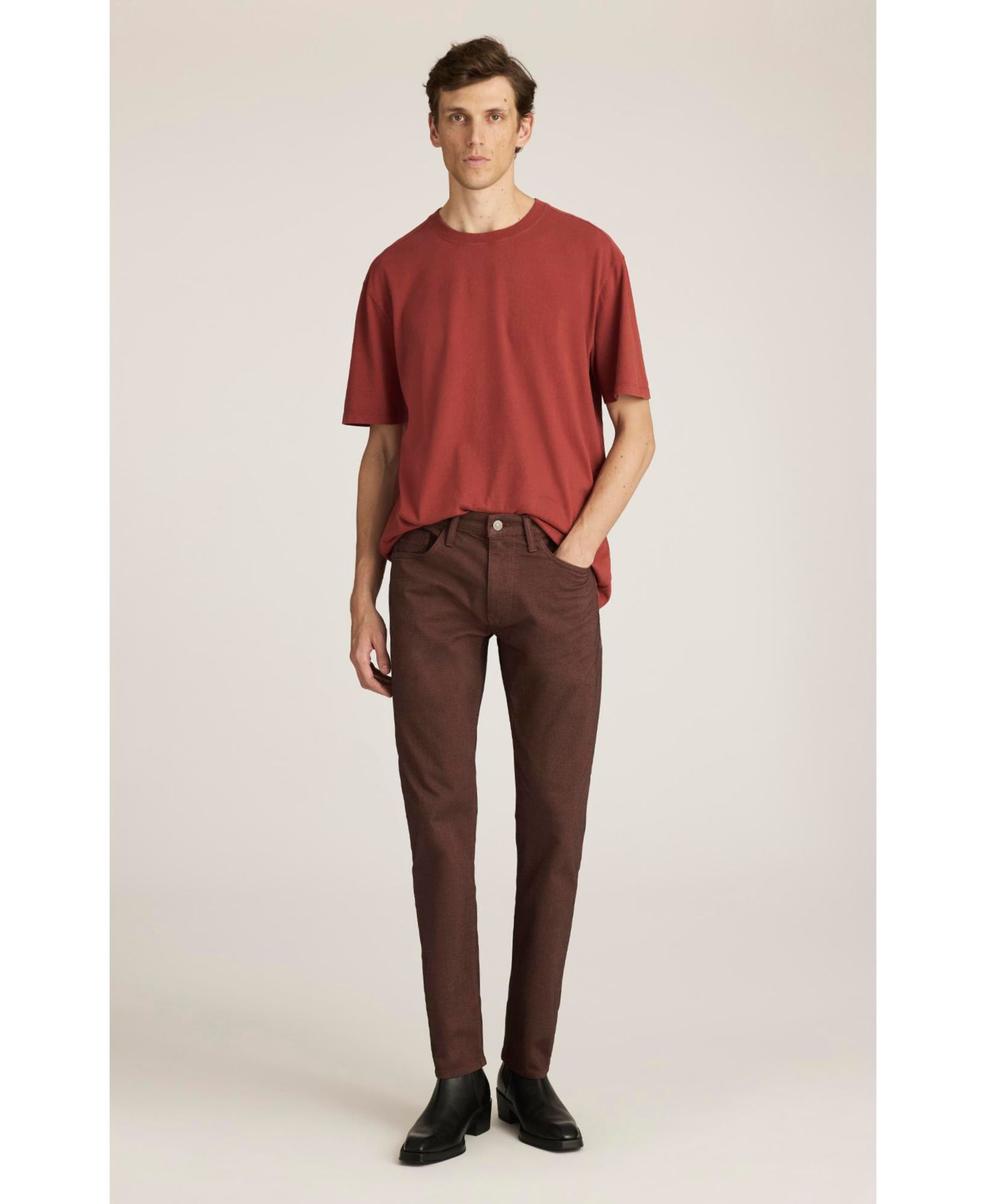 Mavi Jeans Men's Rosewood Athletic Marcus Slim Straight Leg Jeans
