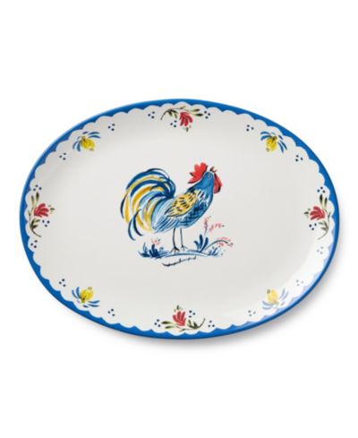 Овальное блюдо Certified International French Rooster