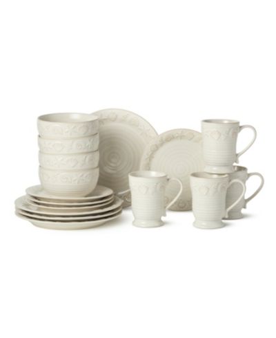 Certified International Coastline 16-Pc. Dinnerware Set, Service for 4