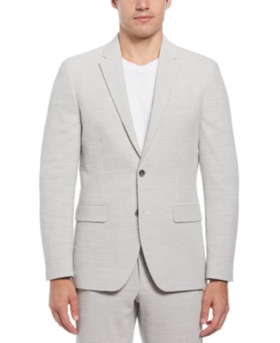 Мужской пиджак от костюма Perry Ellis Slim-Fit из твида