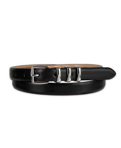 Женский ремень Cole Haan Skinny Triple Metal Keeper Dress Belt